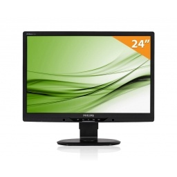Monitor LCD 24" grado A+ negro
